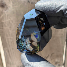 Load image into Gallery viewer, fully faceted earthly planet pendant