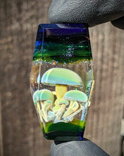 Load image into Gallery viewer, green mushrooms pendant