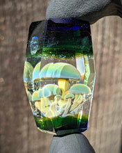 Load image into Gallery viewer, green mushrooms pendant