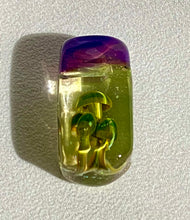 Load image into Gallery viewer, green mushrooms pendant