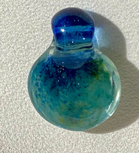 Load image into Gallery viewer, orange butterfly with flowers pendant