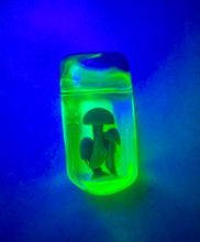 Load image into Gallery viewer, green mushrooms pendant