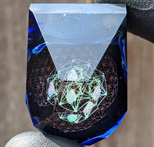 Load image into Gallery viewer, fasted double layer geometrical patterns pendant