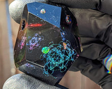 Load image into Gallery viewer, double metartons pendant with extra opals