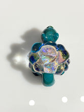 Load image into Gallery viewer, glass turtle sculpture pendant