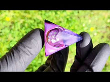 Load and play video in Gallery viewer, glass triangle pendant