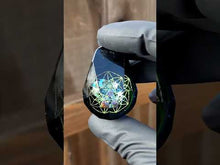 Load and play video in Gallery viewer, geometrical patterns with star, moon & triangle opals