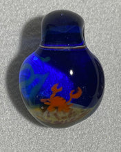 Load image into Gallery viewer, mini crab in sea pendant

