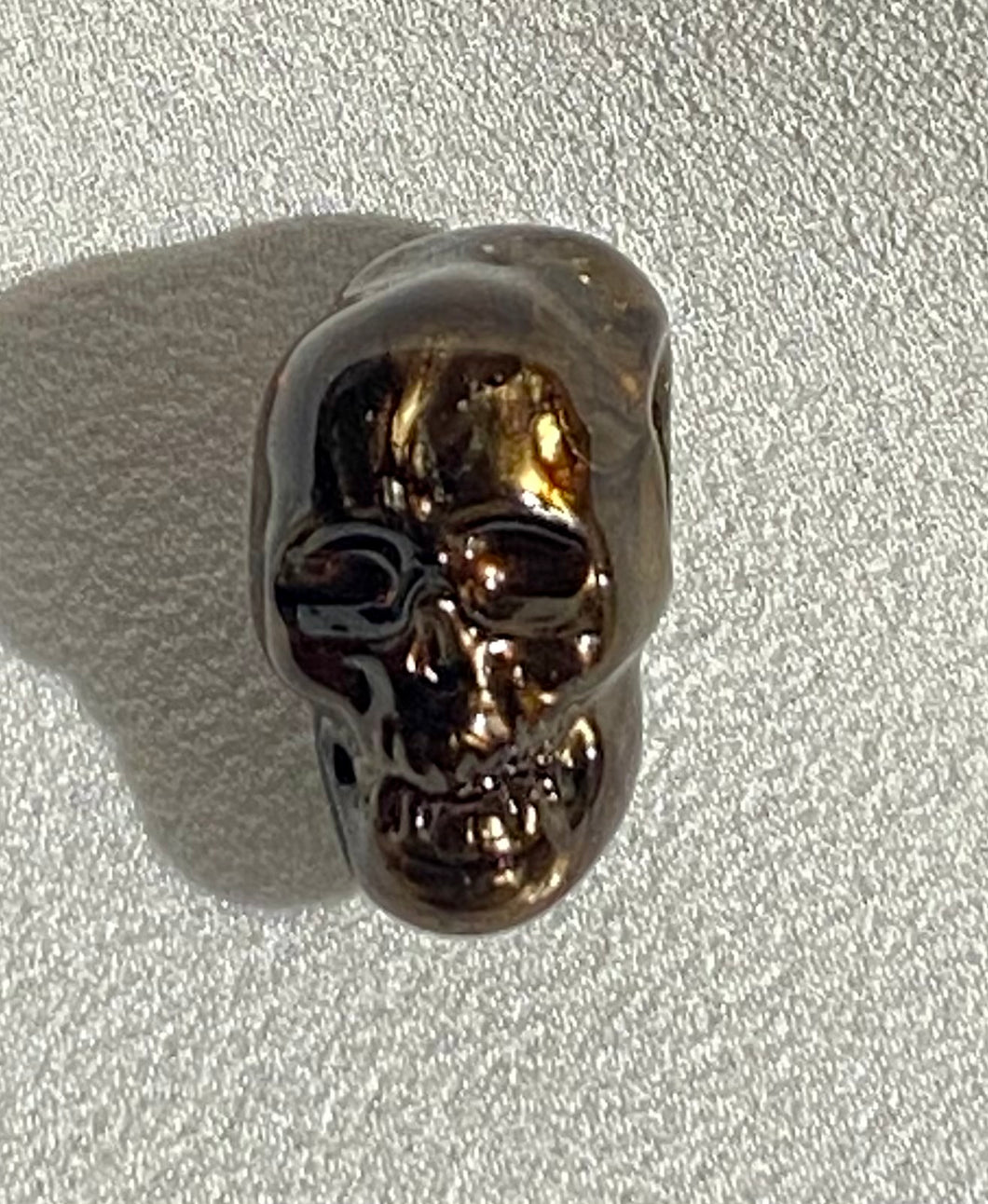 electrum glass skull