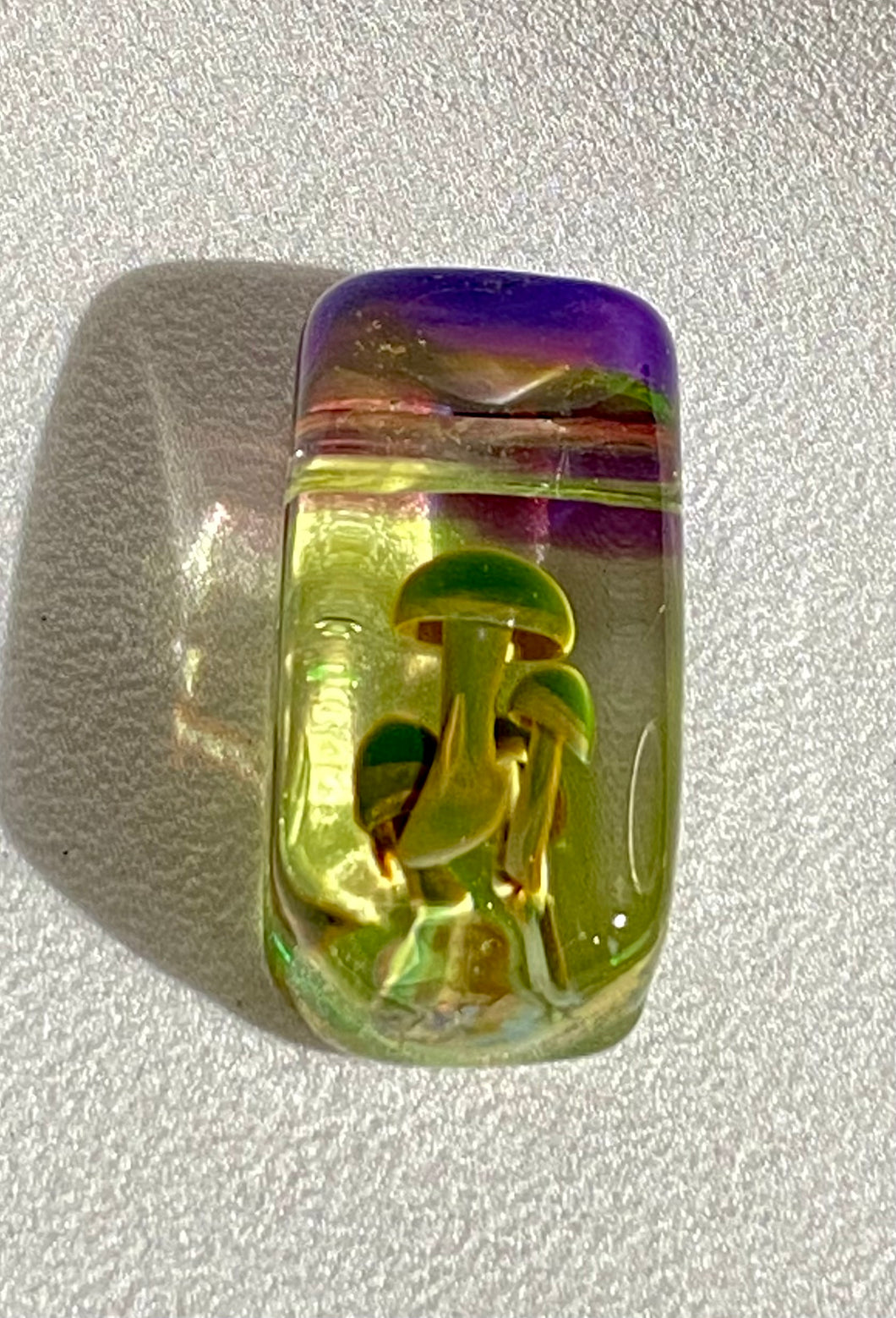 green mushrooms pendant