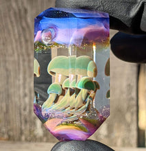 Load image into Gallery viewer, glass mushrooms pendant
