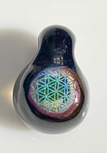 Load image into Gallery viewer, Earthly planet with flower of life pendant
