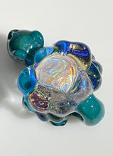 Load image into Gallery viewer, glass turtle sculpture pendant
